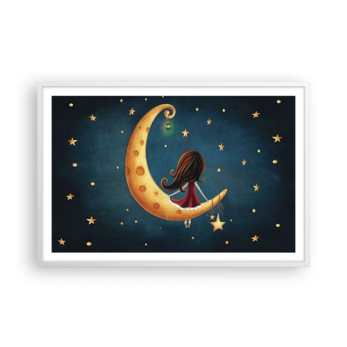 Plakat w białej ramie - Pewnego razu… - 91x61 cm