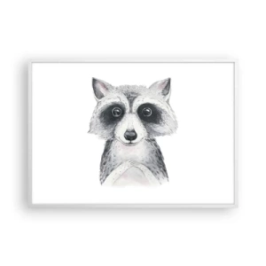 Plakat w białej ramie - Chwila na wzruszenie - 100x70 cm