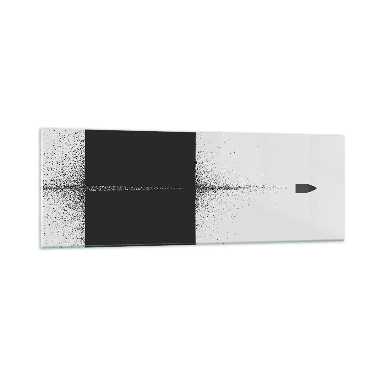 Obraz na szkle - Prosto do celu - 90x30 cm