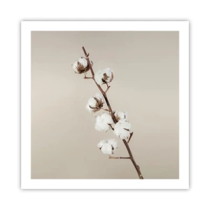 Plakat - U źródła miękkości - 60x60 cm