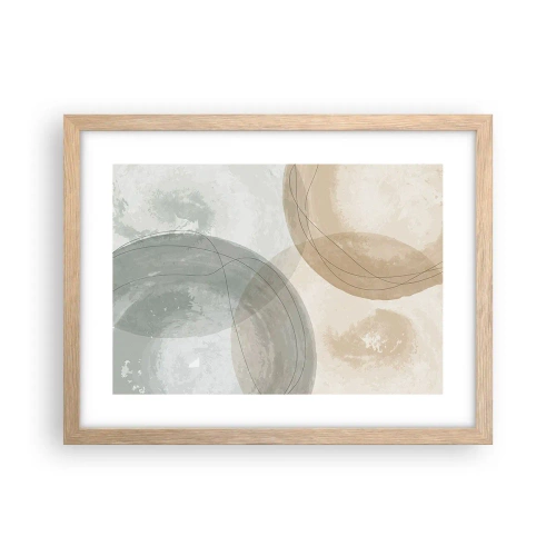 Plakat w ramie jasny dąb - Przenikanie światów - 40x30 cm