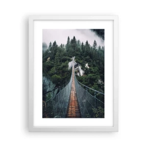 Plakat w białej ramie - Tylko dla orłów - 30x40 cm