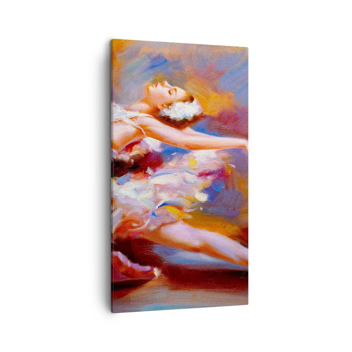 Obraz na płótnie - Łabędzia gracja - 45x80 cm