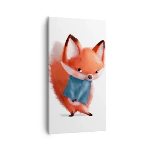 Obraz na płótnie - Ładnie mi w tym? - 55x100 cm