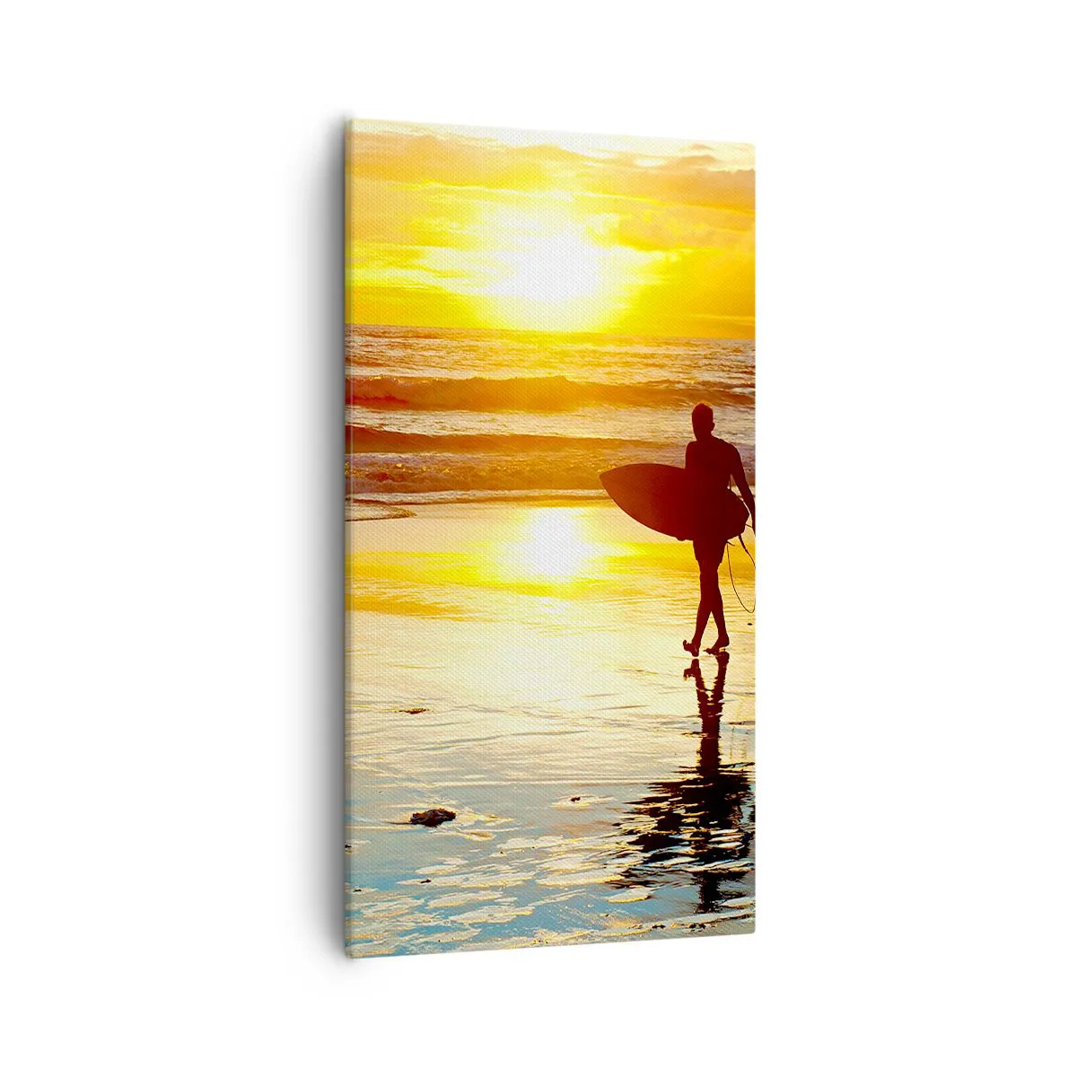 Obraz na płótnie - Powrót wojownika - 55x100 cm