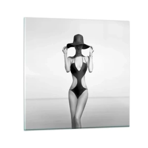 Obraz na szkle - Na imię mi: Elegancja - 60x60 cm