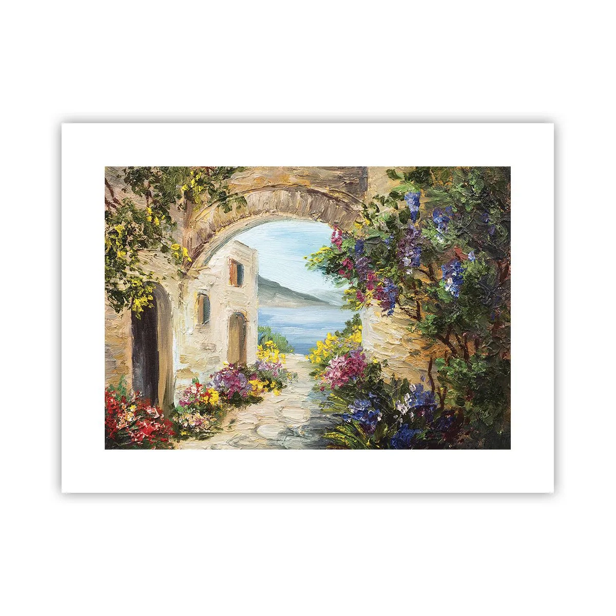 Plakat - Urok nadmorskiej prowincji - 40x30 cm