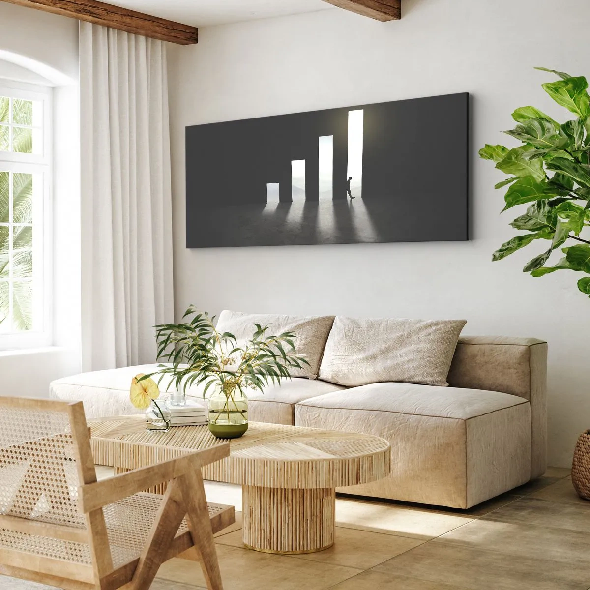 Obraz na płótnie - Sukces – impresja - 100x40 cm
