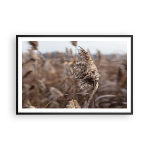 Plakat w czarnej ramie - Czas odlecieć z wiatrem - 91x61 cm