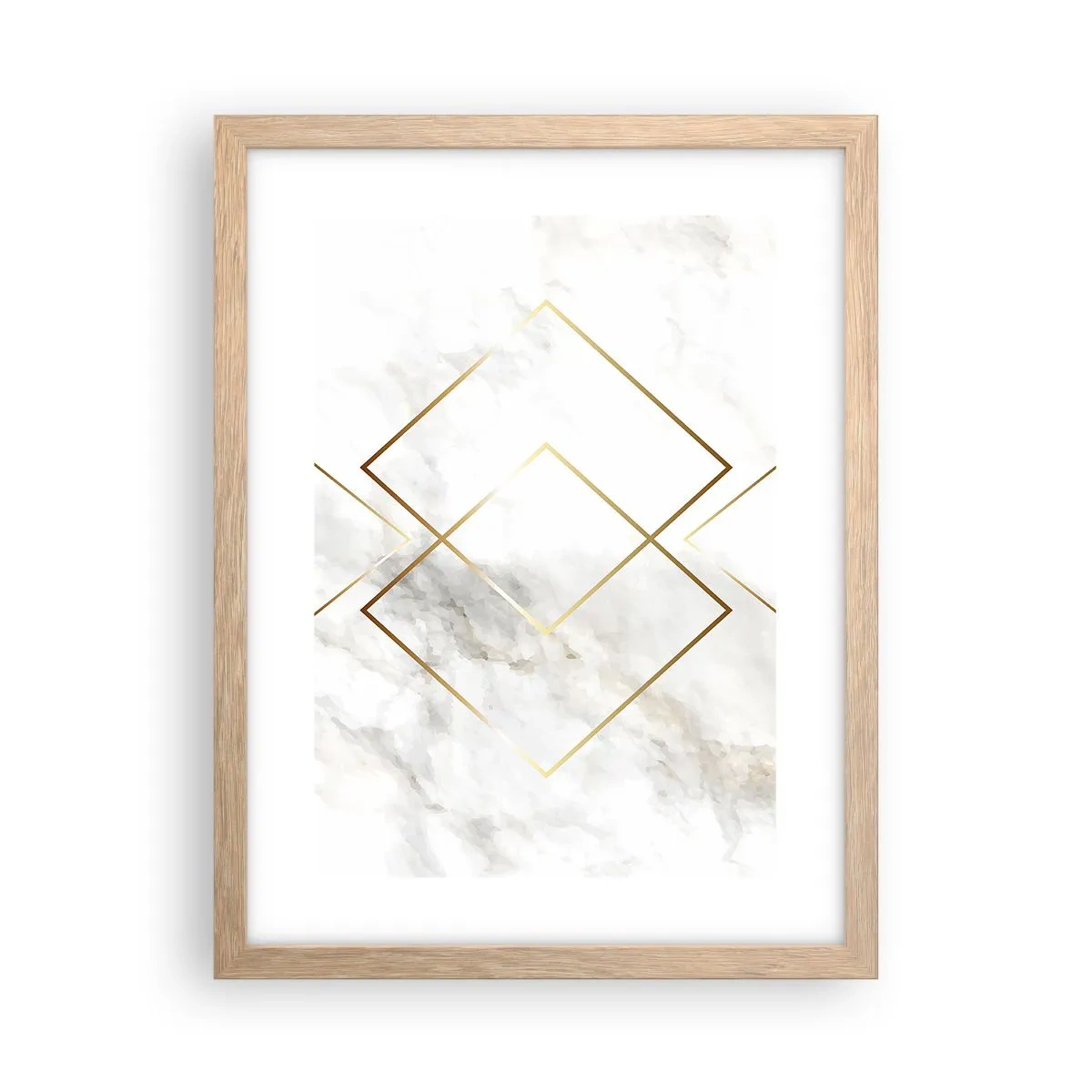 Plakat w ramie jasny dąb - Widok na nieskończoność - 30x40 cm