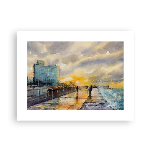 Plakat - Życie na brzegu - 40x30 cm