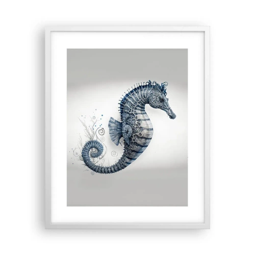 Plakat w białej ramie - Subtelny żart natury - 40x50 cm
