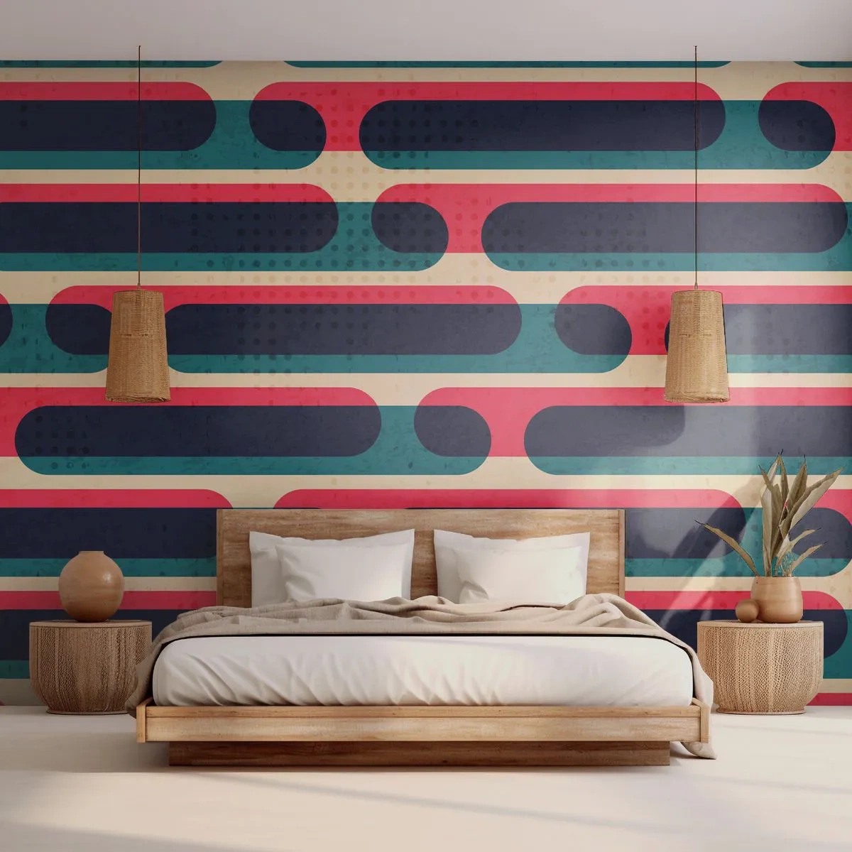 Fototapeta Premium Canvas - W głąb i do przodu - Abstrakcja, Sztuka, Sztuka Nowoczesna - 250x175 cm