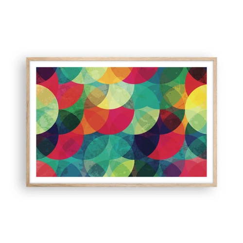 Plakat w ramie jasny dąb - Wtęczowstąpienie - 91x61 cm