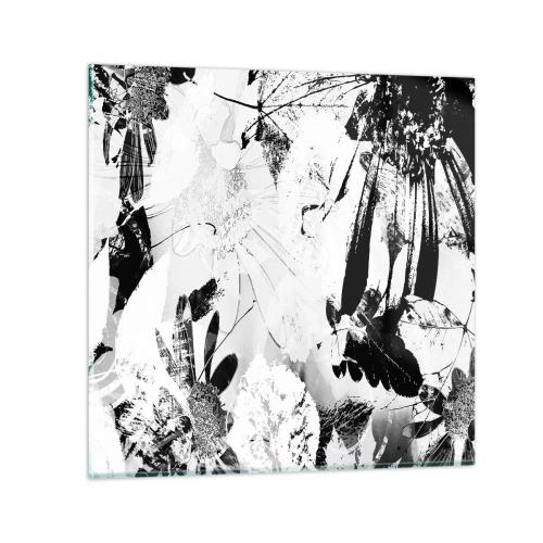 Obraz na szkle - Jesień w negatywie - 60x60 cm