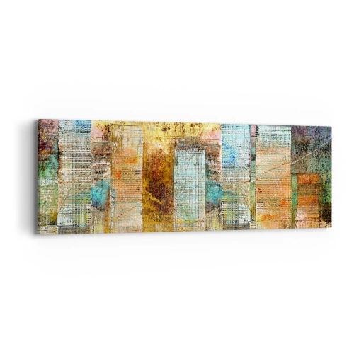 Obraz na płótnie - Słoneczna metropolia - 90x30 cm