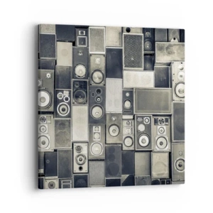 Obraz na płótnie - I wszystko gra - 40x40 cm