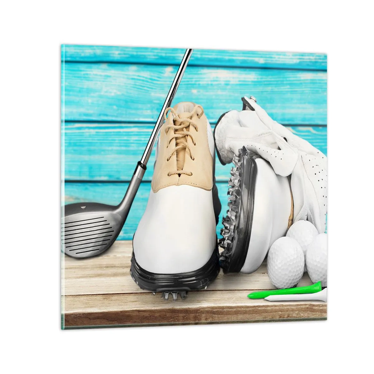 Obraz na szkle - Wszystko gotowe - 60x60 cm