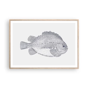 Plakat w ramie jasny dąb - Do albumu przyrodnika - 100x70 cm