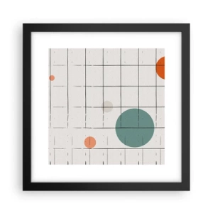 Plakat w czarnej ramie - Uwięzione. My czy one? - 30x30 cm