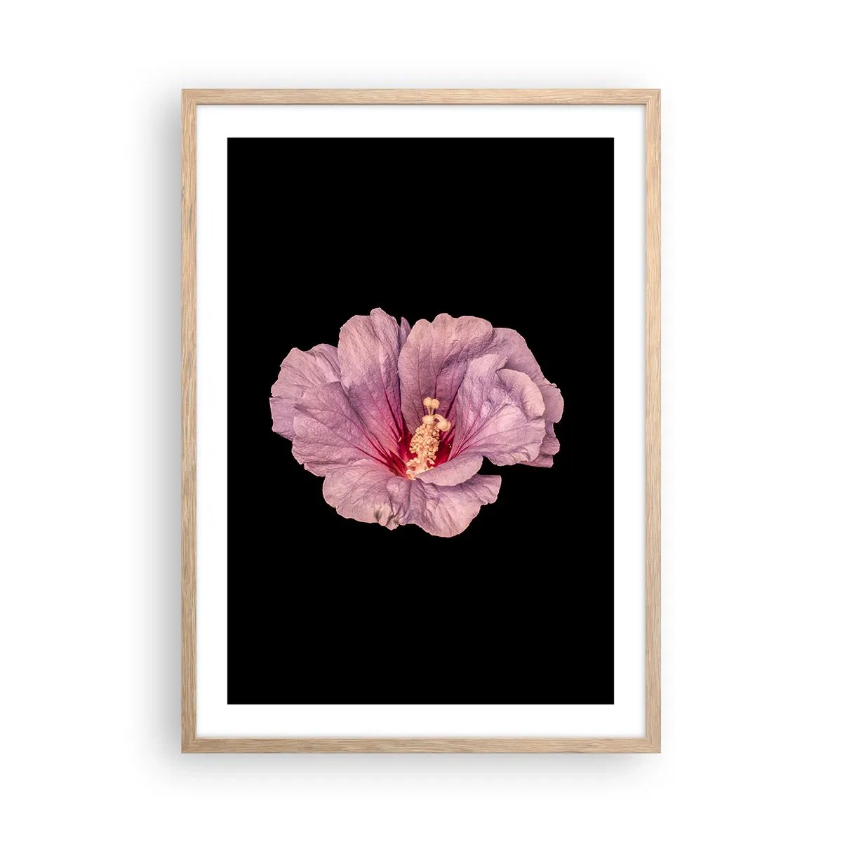 Plakat w ramie jasny dąb - Prosto do serca - 50x70 cm