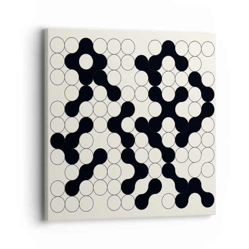 Obraz na płótnie - Chińska gra – wariacja - 40x40 cm