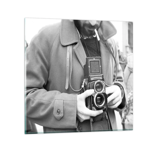 Obraz na szkle - W stylu retro - 50x50 cm