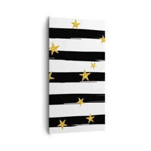 Obraz na płótnie - Wszyscy urodziliśmy się pod szczęśliwą gwiazdą - 65x120 cm