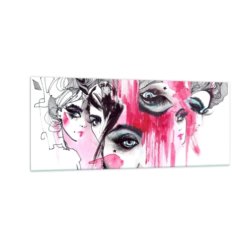 Obraz na szkle - , - 100x40 cm