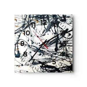 Zegar ścienny - Z sensem czy bez sensu? - 30x30 cm