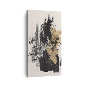 Obraz na płótnie - Kompozycja z pasją - 45x80 cm