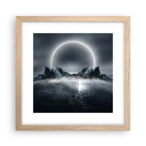 Plakat w ramie jasny dąb - Finał opowieści - 30x30 cm