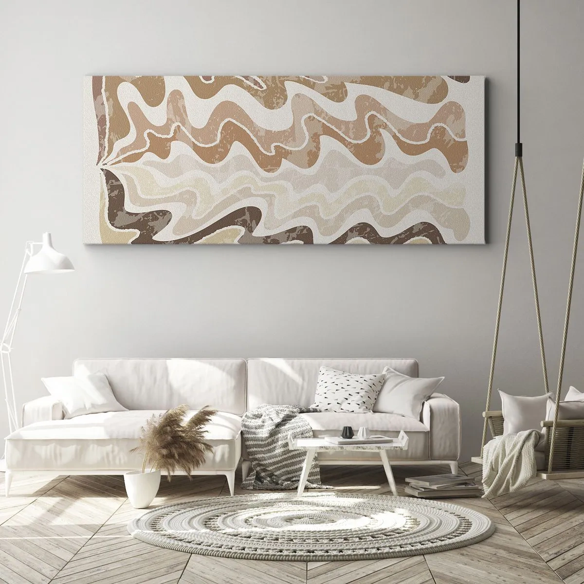 Obraz na płótnie - Dobra energia – dobre emocje - 100x40 cm