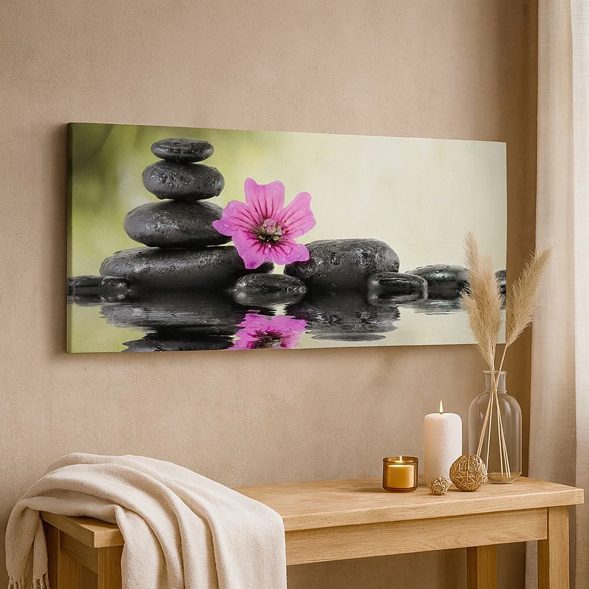 Obraz na płótnie - Czas dla duszy - 100x40 cm