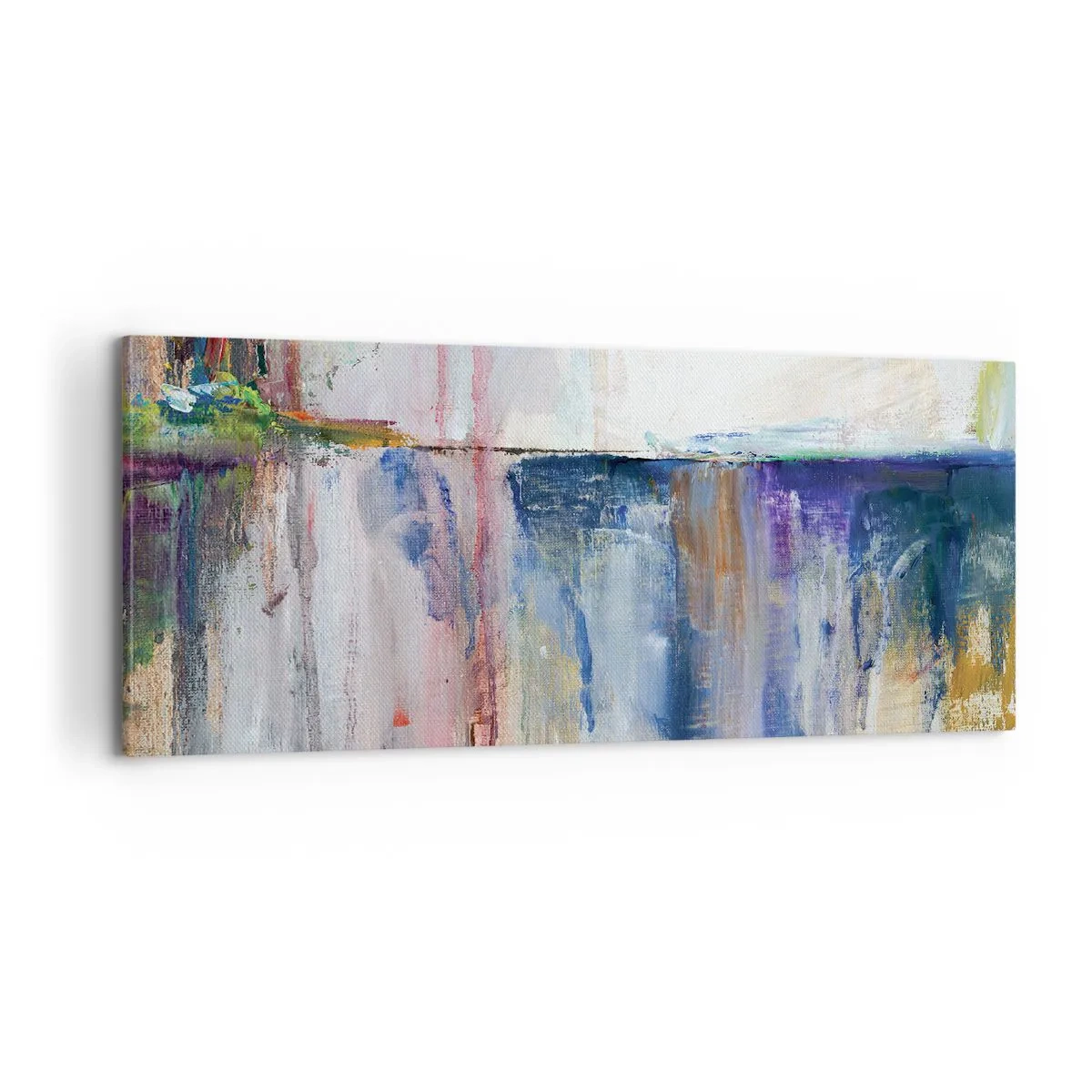 Obraz na płótnie - Barwne wrażenia i skojarzenia - 100x40 cm