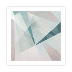 Plakat - Spokojnie choć dynamicznie - 50x50 cm