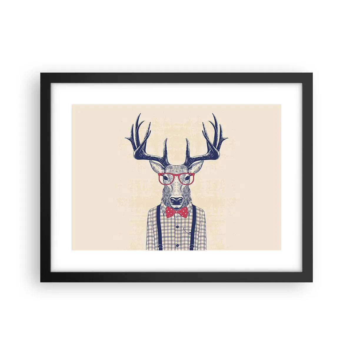 Plakat w czarnej ramie - Zabawna ekstrawagancja - 40x30 cm