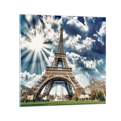 Obraz na szkle - Jedyna taka pod słońcem - 50x50 cm