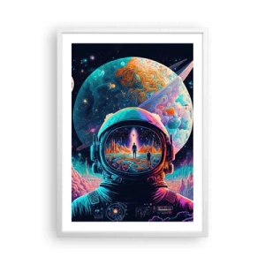 Plakat w białej ramie - Filozofom się nie śniło - 50x70 cm