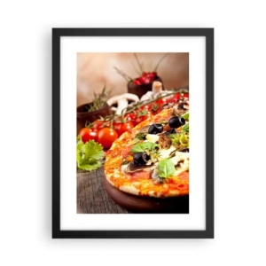Plakat w czarnej ramie - Z tellurycznych ingrediencji - 30x40 cm