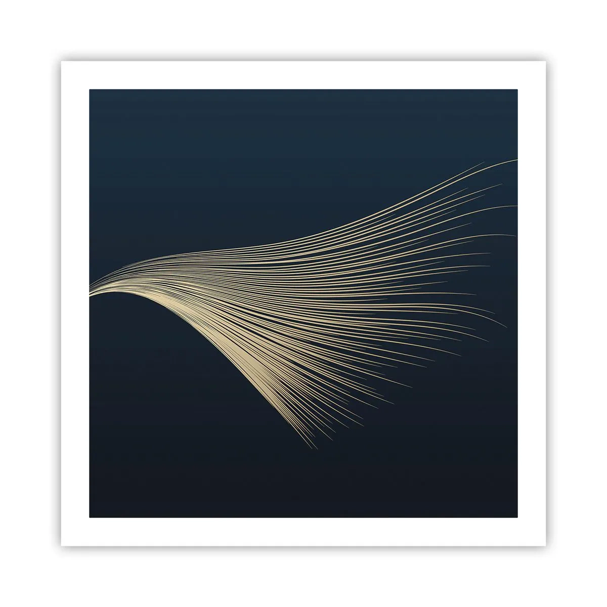 Plakat - Jak anioła włos - 60x60 cm