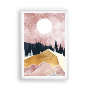 Plakat w białej ramie - Nocna straż - 61x91 cm