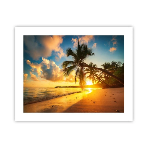 Plakat - Karaibskie marzenie - 50x40 cm