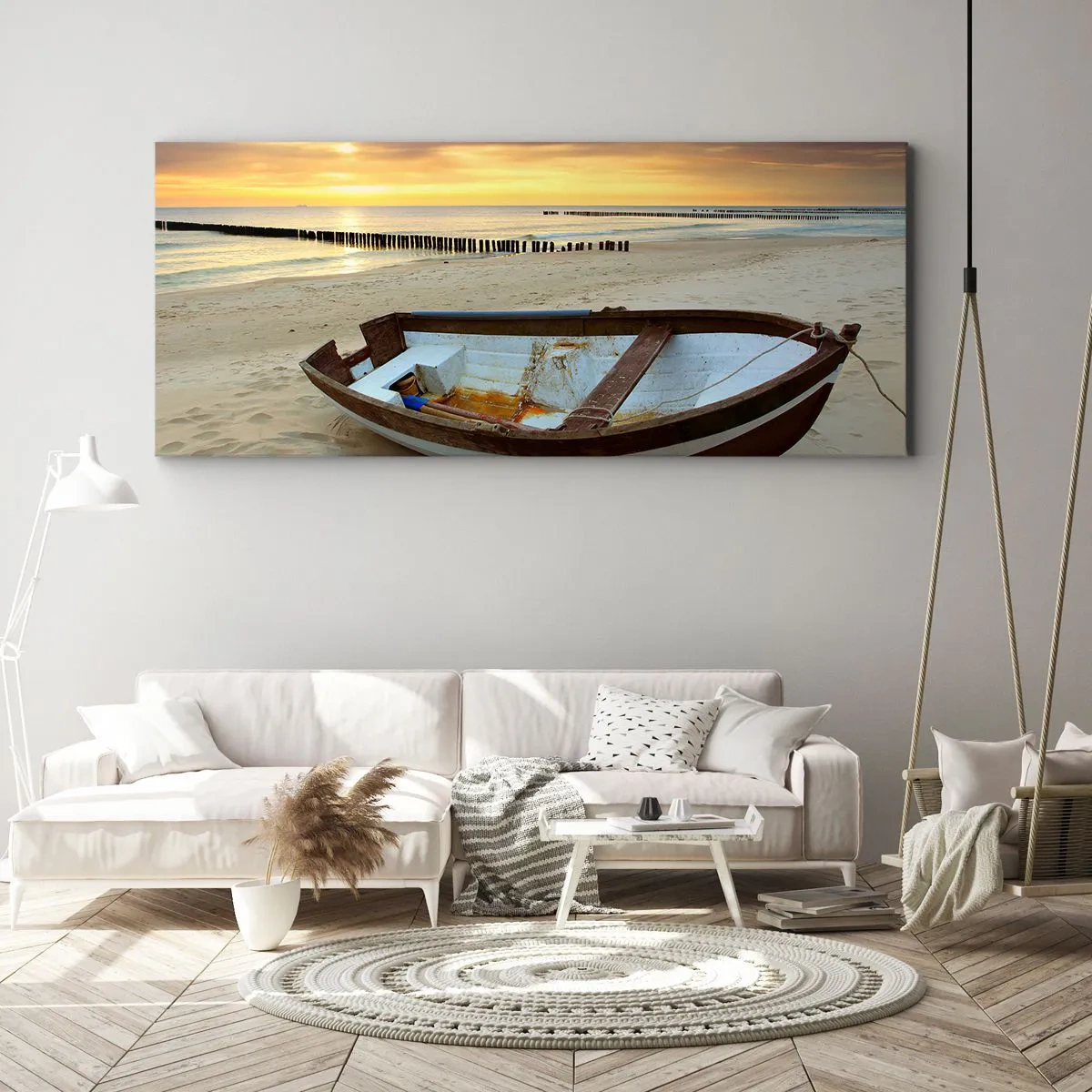 Obraz na płótnie - Nie ma piękniejszych plaż - 100x40 cm