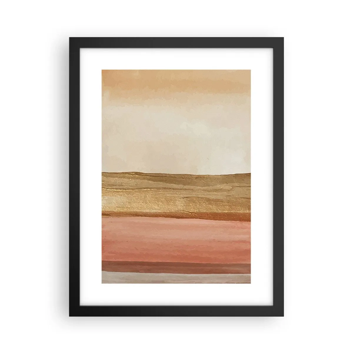 Plakat w czarnej ramie - Kompozycja wertykalna - 30x40 cm