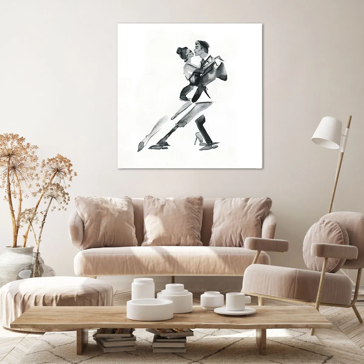 Obraz na płótnie - W jednym rytmie - 40x40 cm