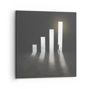 Obraz na płótnie - Sukces – impresja - 70x70 cm