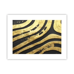 Plakat - Wszystko płynie - 40x30 cm