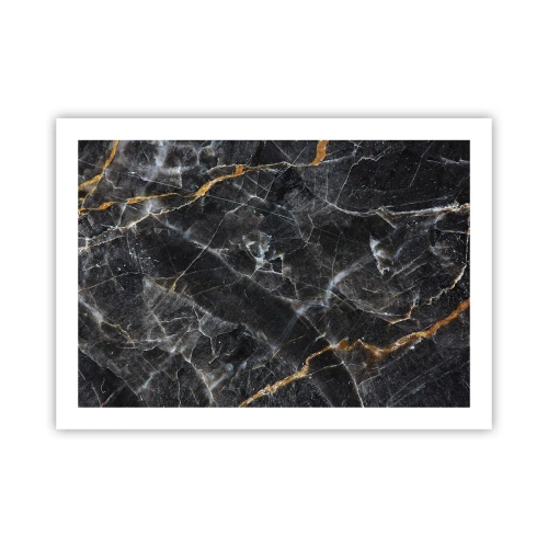Plakat - Wewnętrzne życie kamienia - 70x50 cm