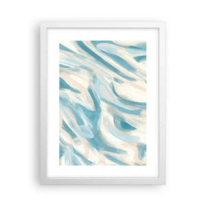 Plakat w białej ramie - Wiosenne powiewy - 30x40 cm